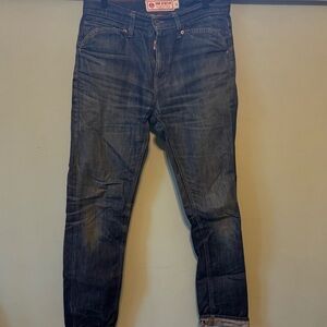 Iron & Resin Dark Blue Skinny Jeans